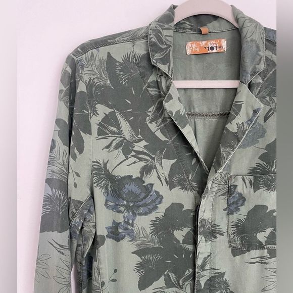 TOPSHOP Green Gray Classic Style Romper Jumpsuit - Picture 5 of 9